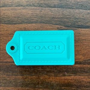 Coach Hangtag, Turquoise